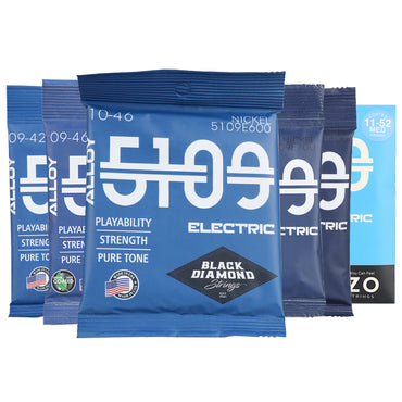 Black Diamond Strings ブラックダイヤモンド・ストリングス 5109◯◯ エレキギター弦 Alloy5109シリーズ