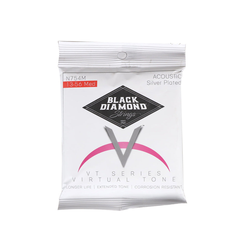 Black Diamond Strings ブラックダイヤモンド・ストリングス N754◯◯ アコースティックギター弦 シルバーメッキシリーズ
