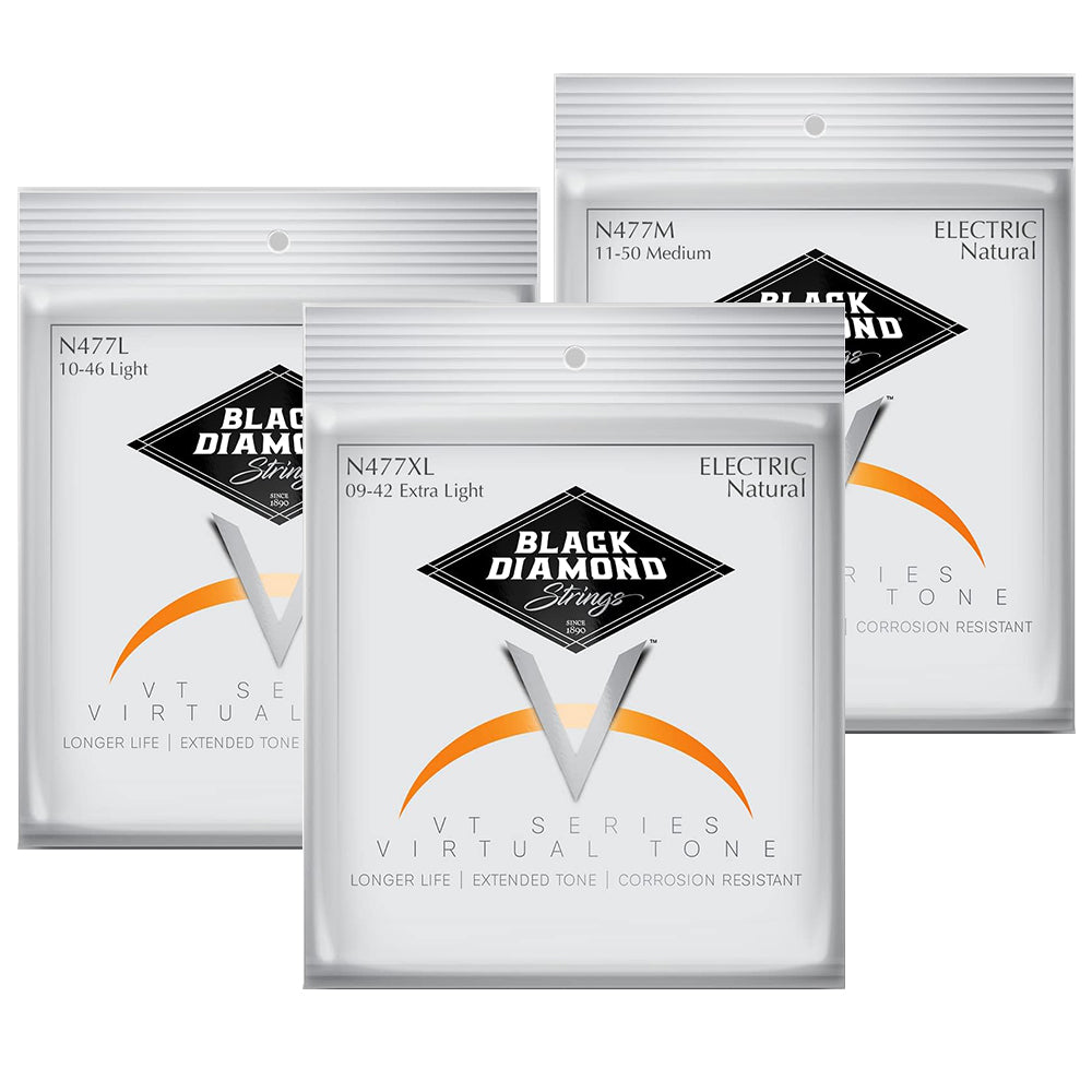 Black Diamond Strings ブラックダイヤモンド・ストリングス N477◯◯ エレキギター弦 無コーティングシリーズ
