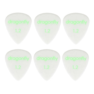 Dragonfly TDシリーズ ティアドロップギターピック 6枚入り