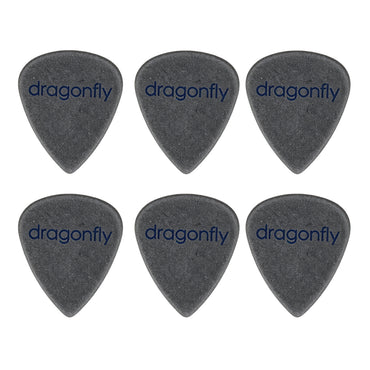 Dragonfly TD-HGシリーズ ティアドロップ型ギターピック マット仕上げ 6枚入り