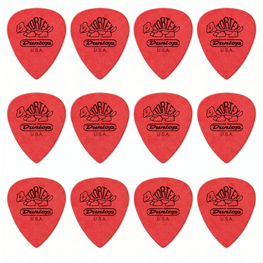 JIM Dunlop Tortex TIII べっ甲柄 III ティアドロップ ギターピック 462R 12枚入り