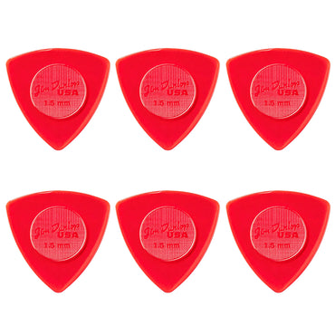Jim Dunlop Tri Stubby Lexan トライアングル ピック 1.5mm / 2.0mm / 3.0mm 6枚入り