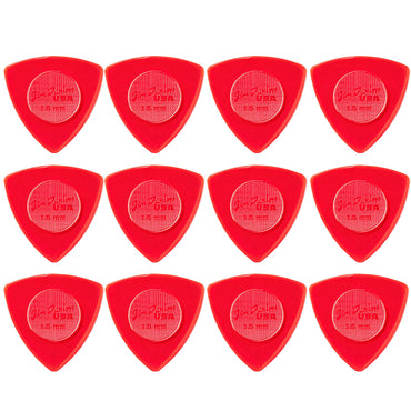 Jim Dunlop Tri Stubby Lexan トライアングル ピック 1.5mm/2.0mm/3.0mm 12枚入り