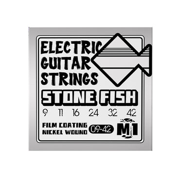 ストーンフィッシュ M1スモールフィッシュ エレキギター弦 ニッケルメッキ イオンコーティング 09-42 10-42