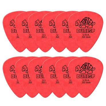 Jim Dunlop ジム ダンロップ 418R TORTEX STANDARD ティアドロップギター ピック 12枚入り