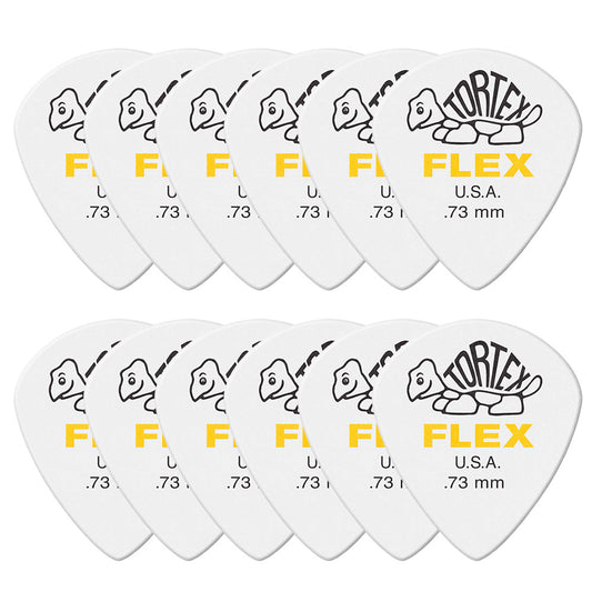 Jim Dunlop ジム ダンロップ 466R TORTEX FLEX JAZZ III ジャズタイプギター ピック 12枚入り