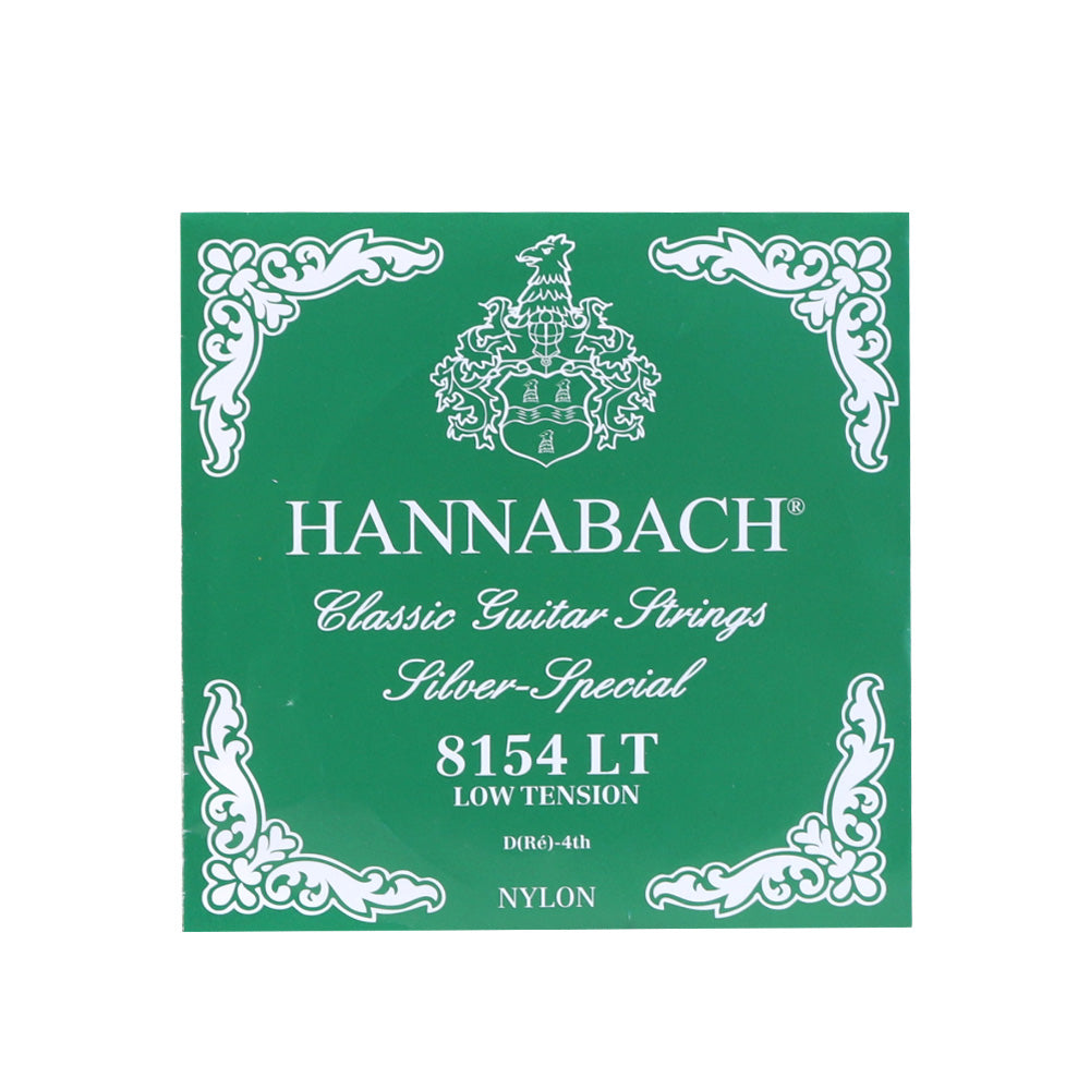 HANNABACH ハナバッハ 銀メッキ巻きクラシックギター弦 ナイロンセット弦 単品弦 ハーフセットクラシック 815シリーズ ミディアムテンション ハイテンション ナイロン弦 ドイツ製