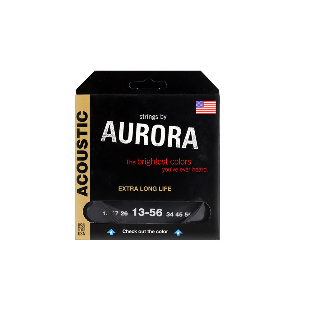Aurora オーロラ カラーアコースティックギター弦
