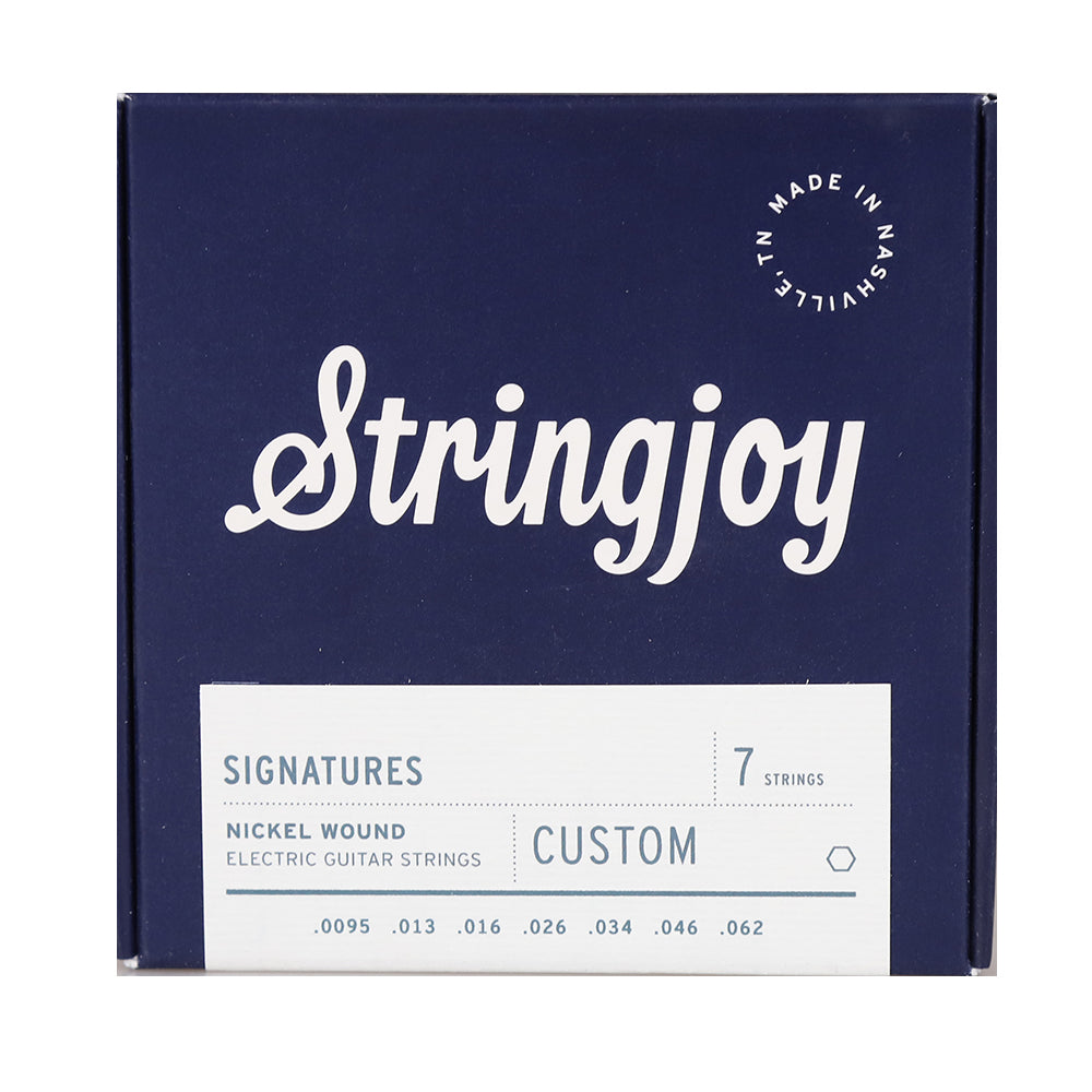 StringJoy ストリングジョイ エレキギター弦 アメリカ製 ハンドメイド | 六弦・七弦対応