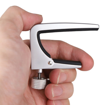 AROMA アロマ AC-11 アコースティックギター用カポタスト ノブ式 亜鉛合金製