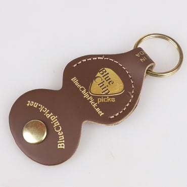 BlueChip Picks ブルーチップピックス Pick Pouch レザーギターピックケース ピック収納ポーチ キーホルダータイプ カナダ製
