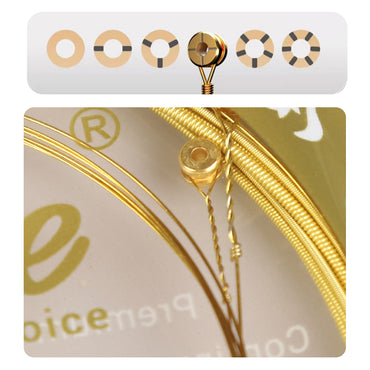 Alice アリス 金色エレキギター弦 AWR59J-◯◯