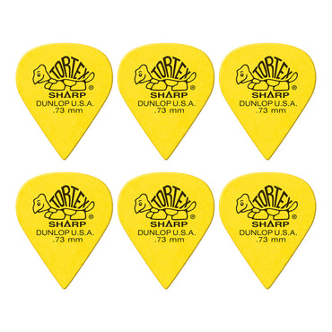 Jim Dunlop TORTEX SHARP 412- ◯◯ ギターピック 6枚入り