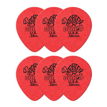 Jim Dunlop ジム ダンロップ 413R TORTEX TEARDROP ギター ピック 6枚入り