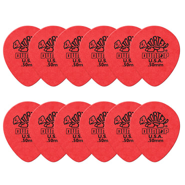 Jim Dunlop ジム ダンロップ 413R TORTEX TEARDROP ギター ピック 12枚入り