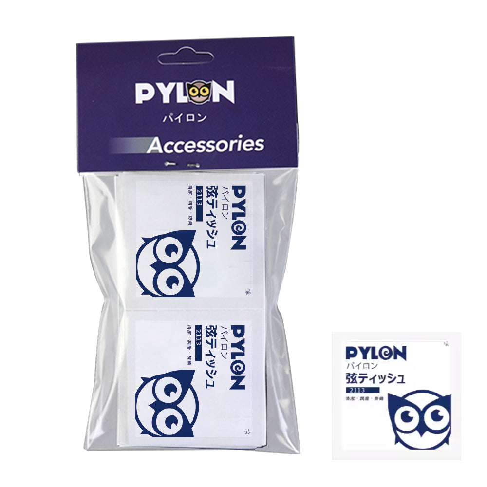 Pylon パイロン 211-◯◯ アコースティックエレキギター清掃・ケアウェットティッシュ