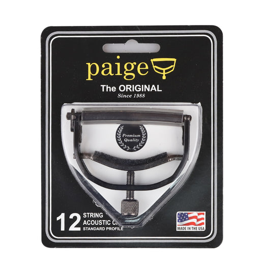 Paige Capo ペイジカポ P-12E 12弦アコースティックギター用カポタスト