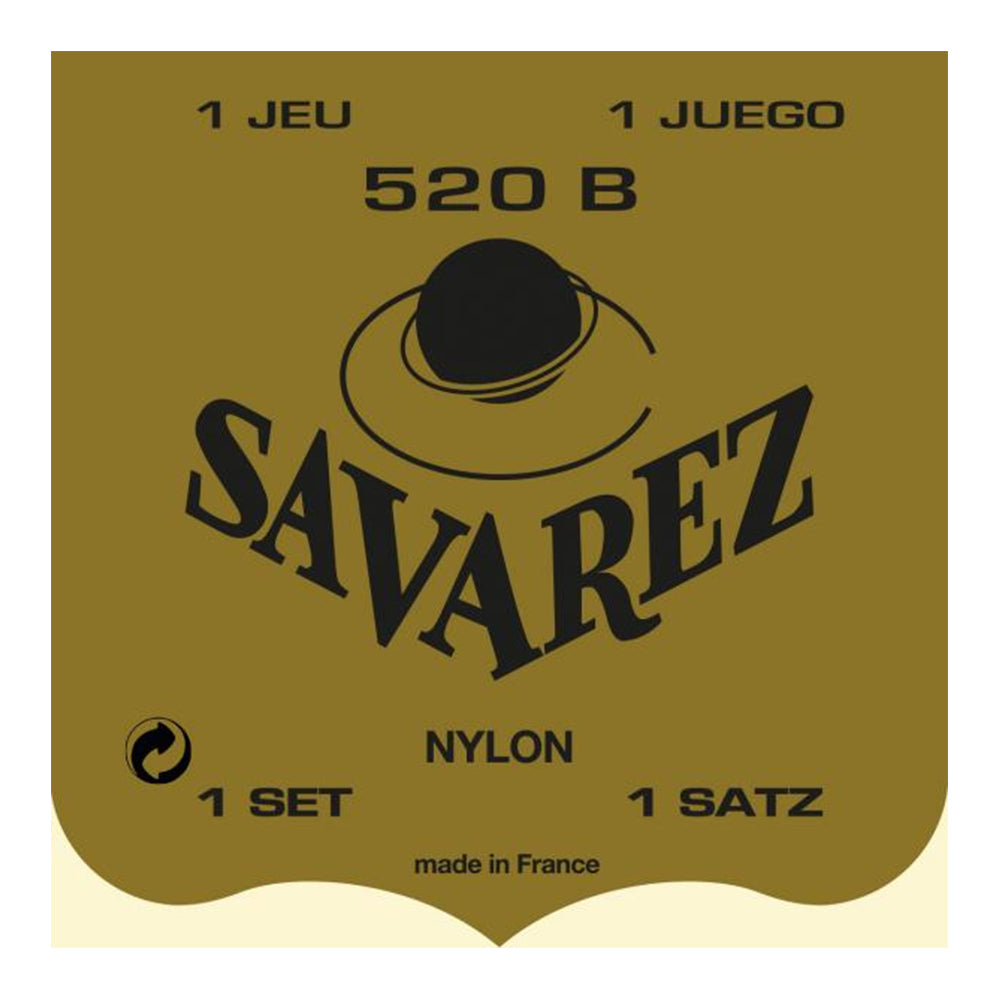 Savarez 520-◯◯ ナイロンクラシックギター弦 フランス製