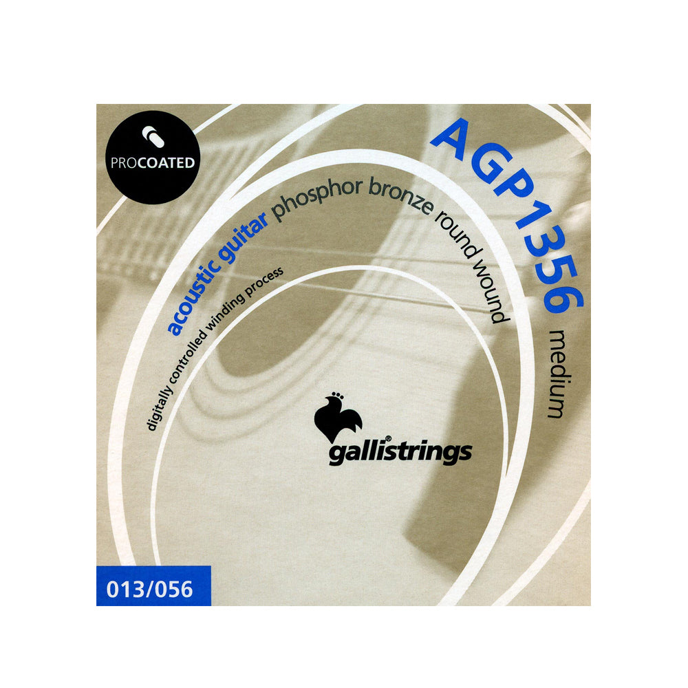 Gallistrings AGPコーティングシリーズ アコースティックギター弦 フォスファーブロンズ