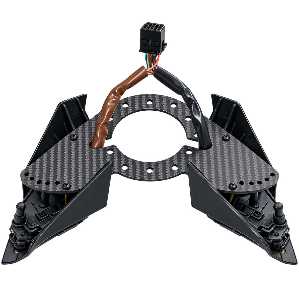 GRヤリス GEN1 カーボンステアリングスイッチブラケット