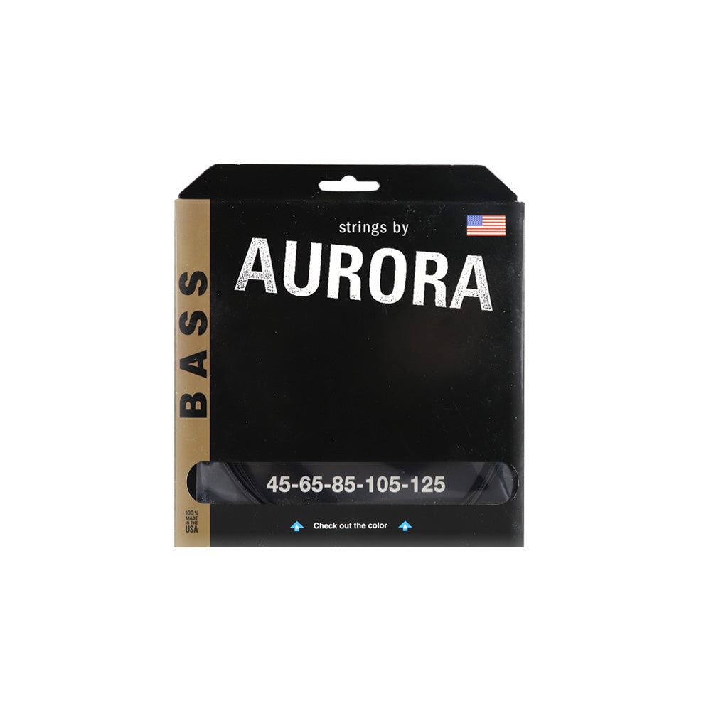 Aurora オーロラ カラー5弦ベース弦(45-125)