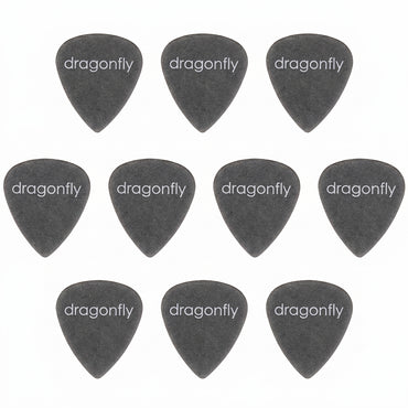 Dragonfly TD-HGシリーズ ティアドロップ型ギターピック マット仕上げ 10枚入り