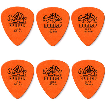 JIM Dunlop Tortex TIII べっ甲柄 III ティアドロップ ギターピック 462R 6枚入り