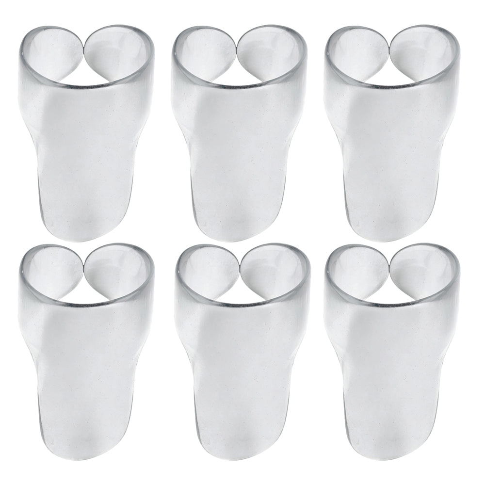 Jim Dunlop Clear Fingerpicks 9032R / 9033R クリア フィンガーピック M/L 6枚入り