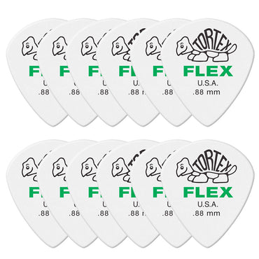 Jim Dunlop ジム ダンロップ 466R TORTEX FLEX JAZZ III ジャズタイプギター ピック 12枚入り