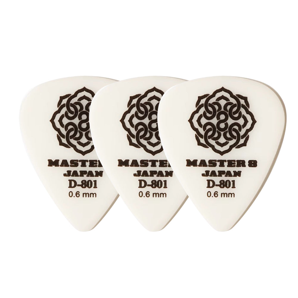 MASTER 8 JAPANマスターエイトジャパン ギターピック D801シリーズ D801-◯◯ D801S-◯◯
