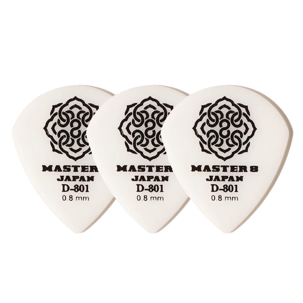 MASTER 8 JAPANマスターエイトジャパン ギターピック D801シリーズ D801-◯◯ D801S-◯◯