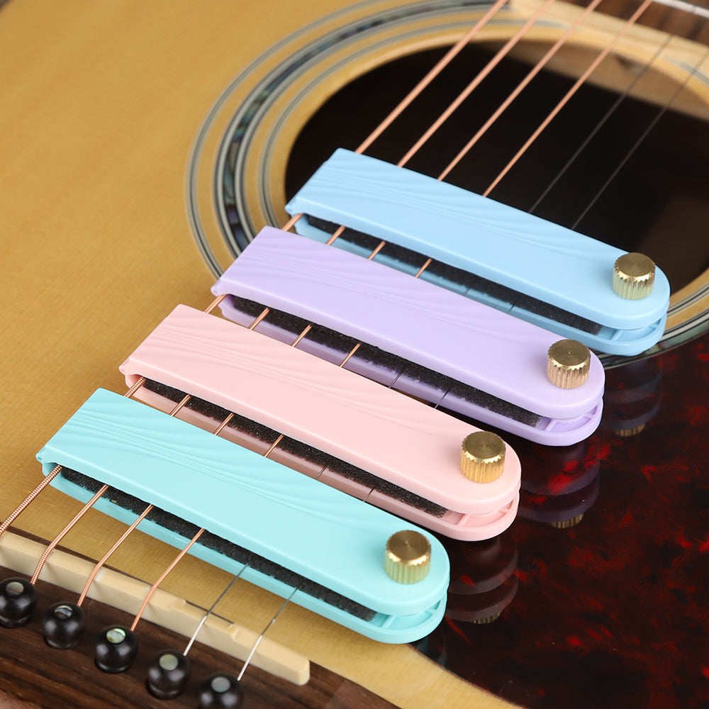 KIZAI キザイ ギターミュート 弱音器 消音 夜間練習用 ギター練習ツール アコースティックギター クラシックギターなど対応
