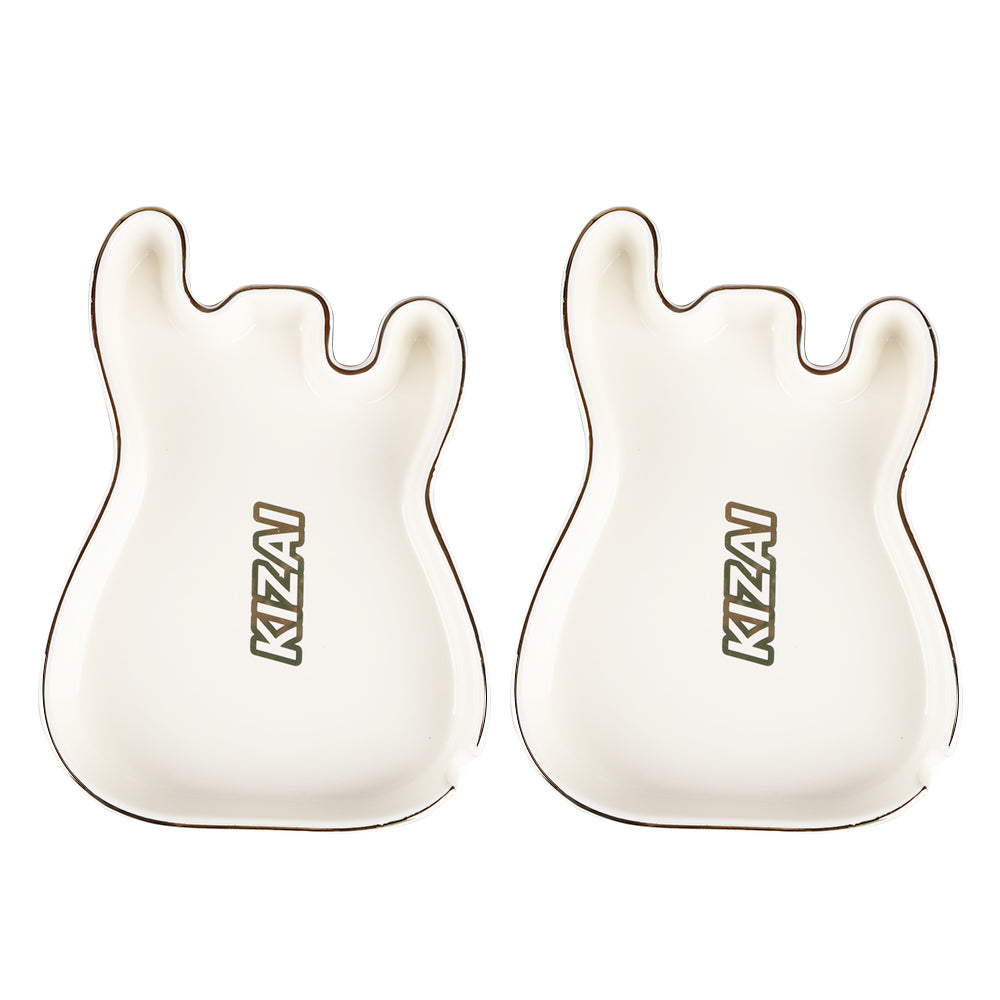 KIZAI キザイ QC0462 ギター型アクセサリー収納トレイ陶器の灰皿