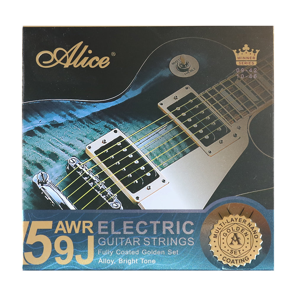 Alice アリス 金色エレキギター弦 AWR59J-◯◯
