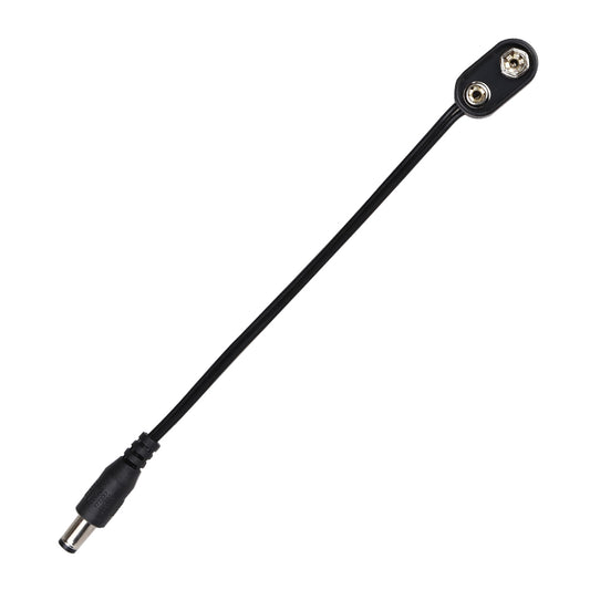 KIZAI キザイ ギターエフェクター用電源ケーブル 9V電池スナップ付きケーブル