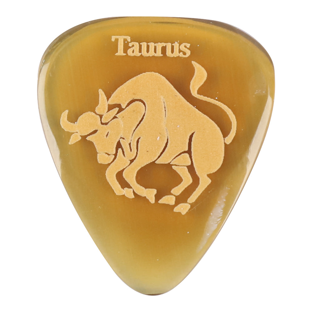 Timber tones ティンバー トーンズ ZODIAC TONESシリーズ ZDT-◯◯-1 半透明のバッファローホーン ギターピック 1枚入り