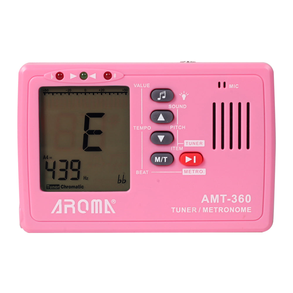 AROMA アロマ AMT-360 チューナー・メトロノーム 3in1|在庫処分特価