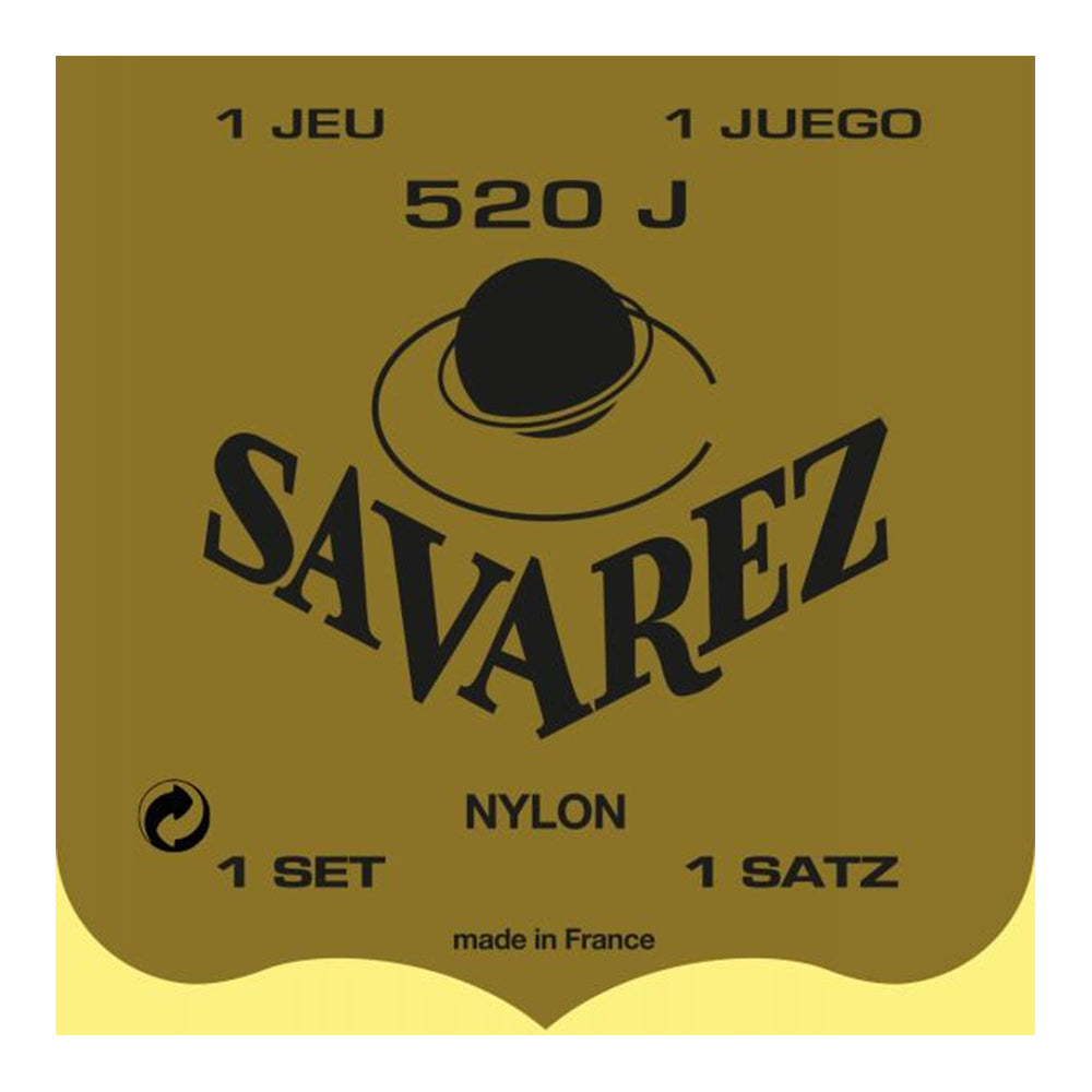 Savarez 520-◯◯ ナイロンクラシックギター弦 フランス製
