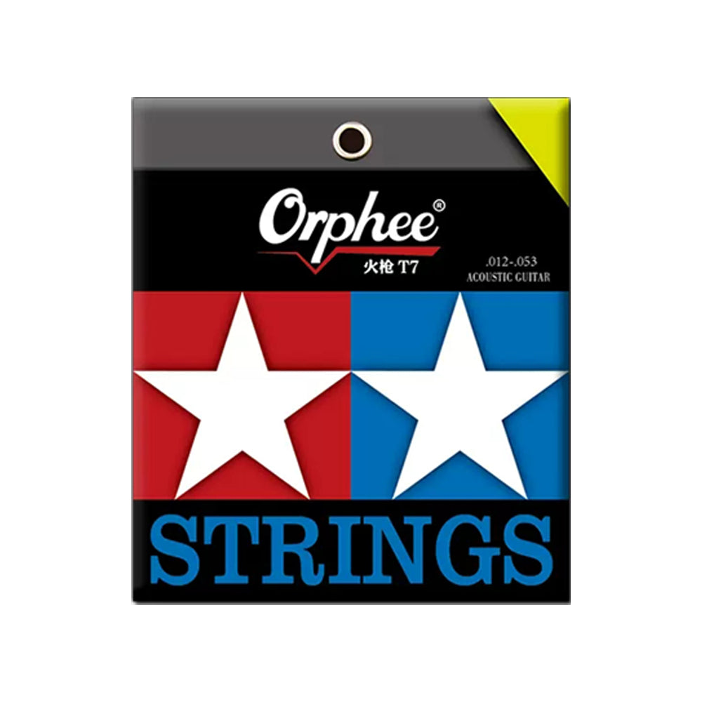 Orphee オルフェT-◯◯ アコースティックギター弦 ナノコーティング 10-50 11-52 12-53