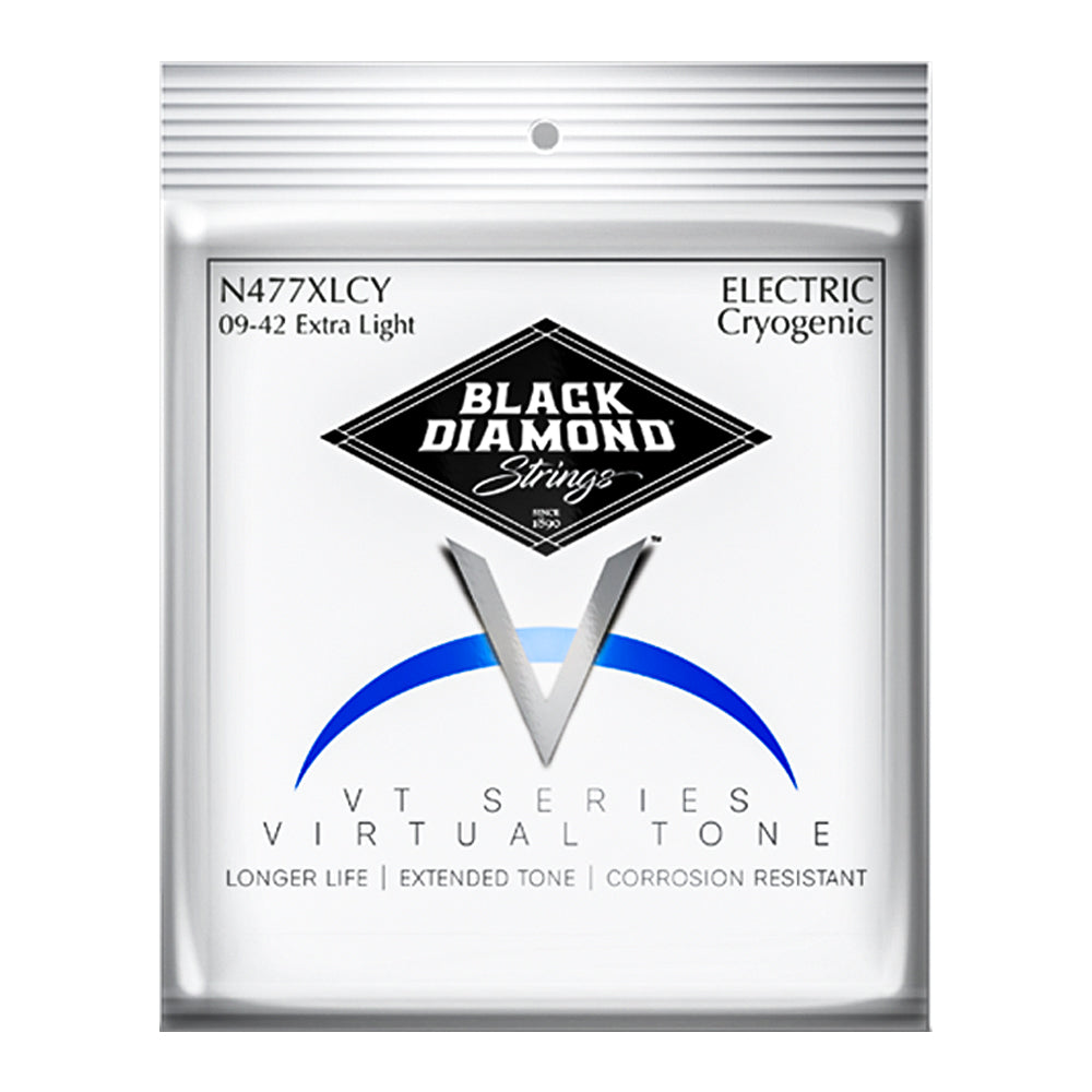 Black Diamond Strings ブラックダイヤモンド・ストリングス N477◯◯CY エレキギター弦 低温冷却シリーズ