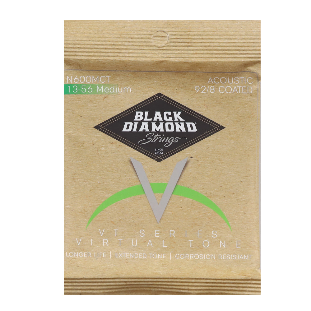 Black Diamond Strings ブラックダイヤモンド・ストリングス N600◯◯CT アコースティックギター弦 透明コーティングシリーズ