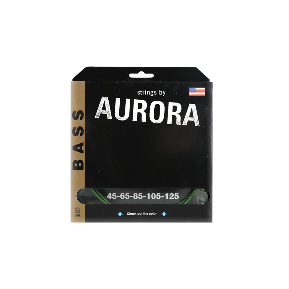 Aurora オーロラ カラー5弦ベース弦(45-125)