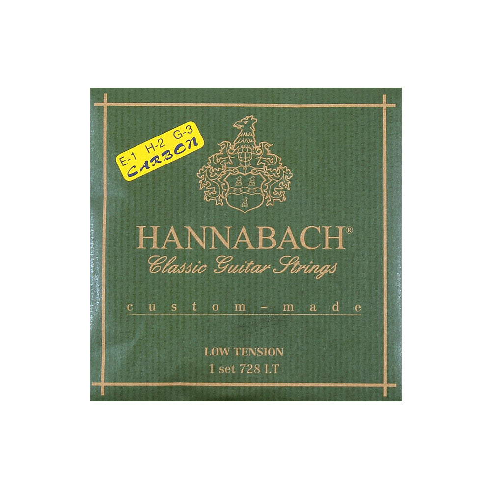 HANNABACH ハナバッハ 銀メッキ巻きクラシックギター弦 728シリーズ ローテンション ミディアムテンション ハイテンション ナイロン弦 ドイツ製