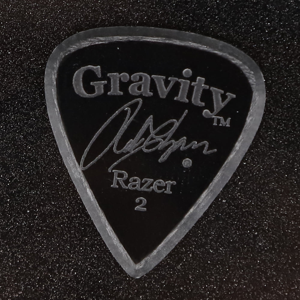 Gravity グラビティRazer Standard ギターピックGRCSP black 1枚入り