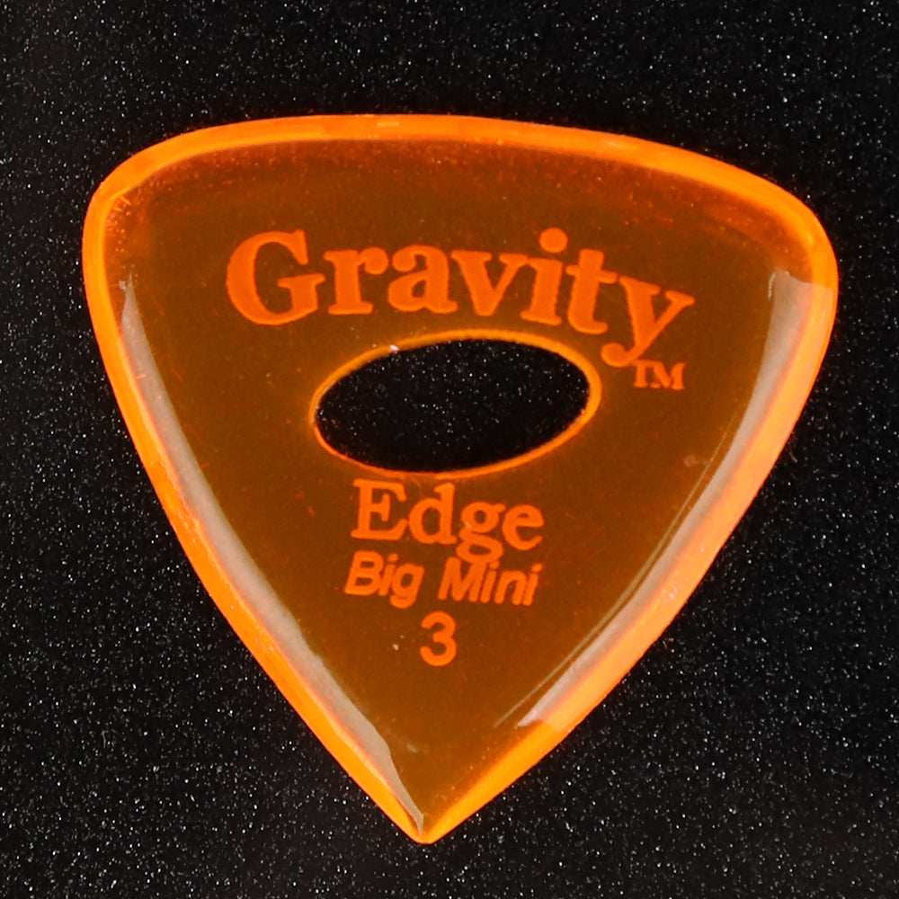 Gravity グラビティEdge big mini ギターピックGEEB3PE orange 1枚入り