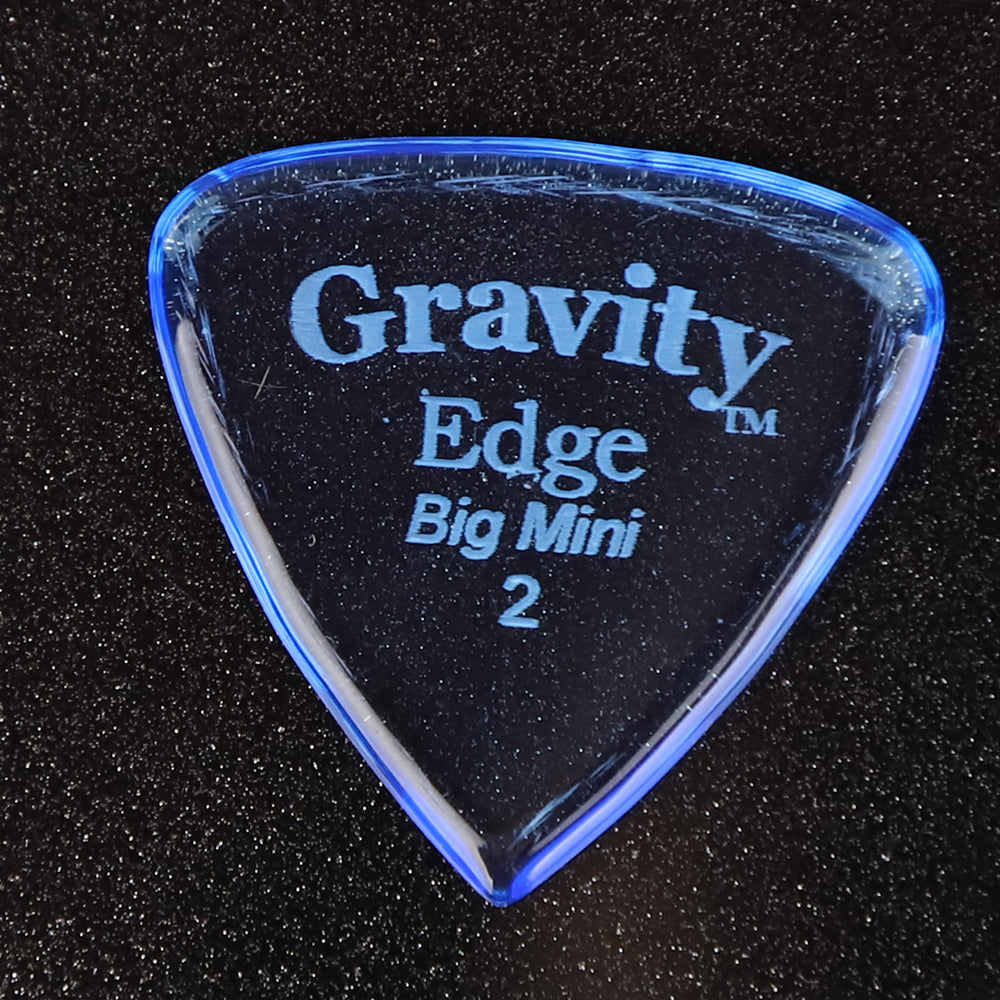 Gravity グラビティEdge big mini ギターピックGEEB2P blue 1枚入り