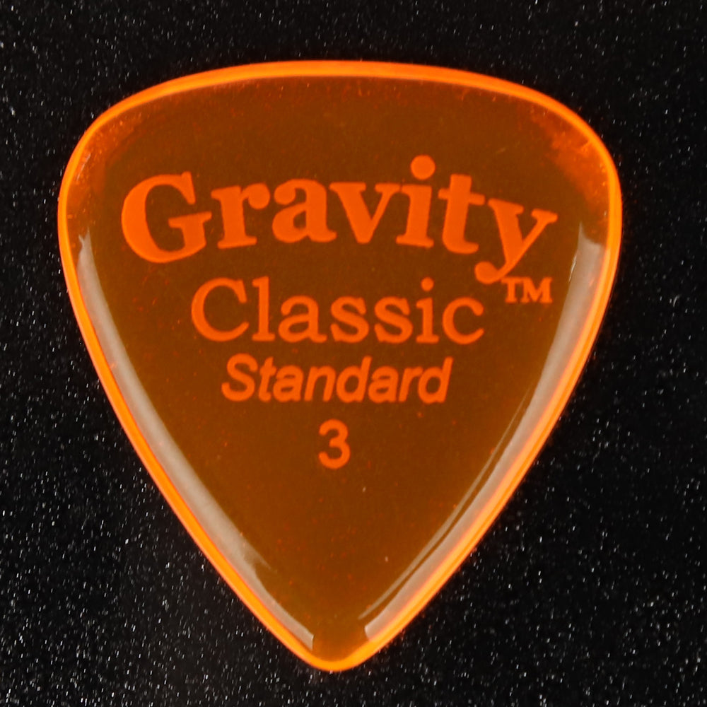 Gravity グラビティClassic Standard ギターピック GCLS3P orange 1枚入り