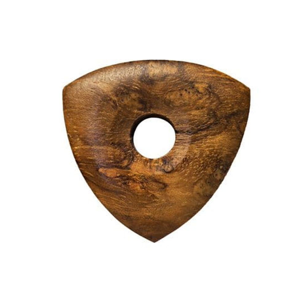 Timber-tones ティンバー・トーンズ MONシリーズ スモールトライアングルギターピック 丸穴 イギリス製 滑り止め 耐磨耗