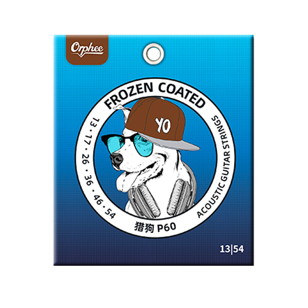 Orphee オルフェ P-◯◯ アコースティックギター弦 フローズンコーティング 10-50 11-52 12-53 13-54